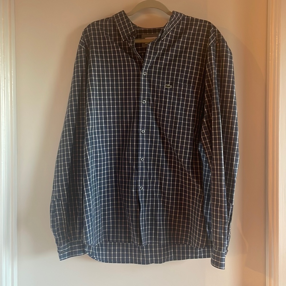 Lacoste Regular Fit Mens Button-down